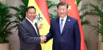 Xi Jinping ve Luis Arce, Kuşak ve Yol İnisiyatifi Üzerinde Görüşmelerde Bulundu