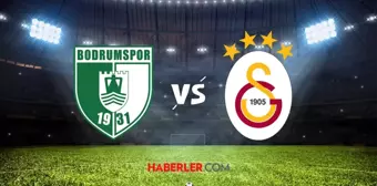 Bodrumspor-Galatasaray maçı ne zaman? Bodrumspor-Galatasaray maçı saat kaçta, hangi kanalda?