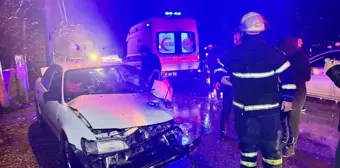 Düzce'de Trafik Kazasında 3 Yaralı