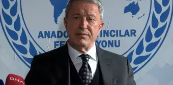 Hulusi Akar: İsrail bize kocaman bir tehdit