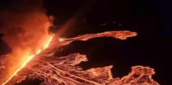 İzlanda'daki Yanardağ Yedinci Kez Patladı