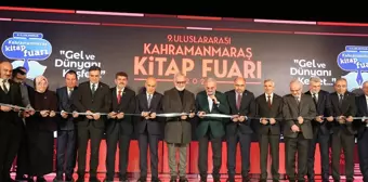 9. Uluslararası Kahramanmaraş Kitap Fuarı Açıldı