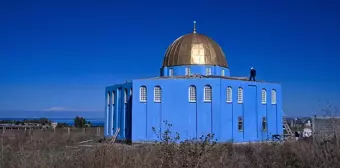 Gevaş'ta Mescidi Aksa'nın Benzeri Cami İnşa Ediliyor