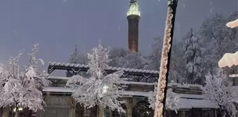 Samsun'un Ladik ve Havza İlçelerinde Kar Yağışı Etkili Oldu