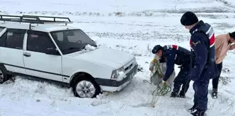 Yozgat'ta Yoğun Kar Yağışı Ulaşımı Olumsuz Etkiledi