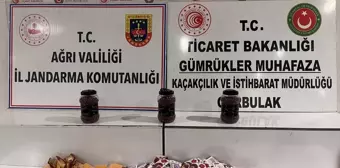 Doğubayazıt'ta Gümrük Kapısında 6 Kilo 800 Gram Kaçak Safran Ele Geçirildi