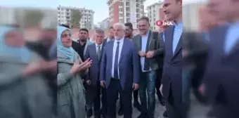 Bakan Murat Kurum ile depremzede kadının diyaloğu duygulandırdı