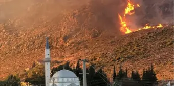 Marmaris'te Orman Dışı Alanda Yangın: 8 Hektar Zarar Gördü