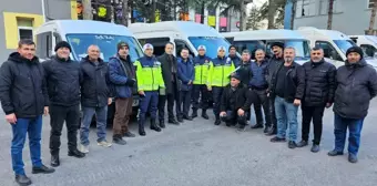 Eğirdir'de Okul Servis Araçları Denetlendi