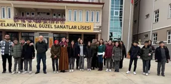 Eldivanlı ortaokul öğrencileri, Çankırı'da bulunan liseleri ziyaret etti