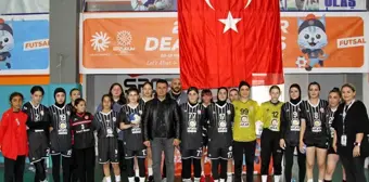 Erzurum ASH Spor Kulübü'nün hentbol galibiyeti