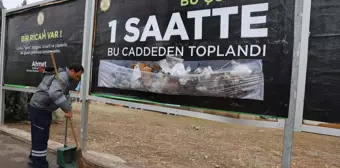 Kırıkkale Belediyesi: Çevre Temizliği İçin Çöpler Billboardlarda Sergileniyor