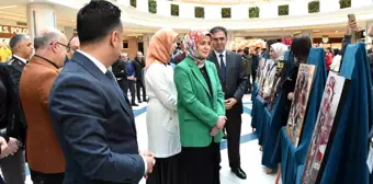 Erzurum'da Kadına Yönelik Şiddetle Mücadele için Sanat Sergisi