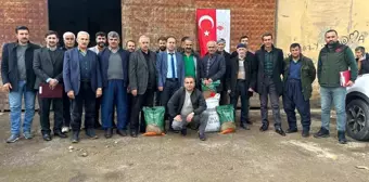 Hakkari'de Çiftçilere Tohum Dağıtımı Yapıldı