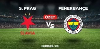 Slavia Prag Fenerbahçe maç özeti ve golleri izle! (VİDEO) Slavia Prag Fenerbahçe geniş özeti! Golleri kim attı, maç kaç kaç bitti?