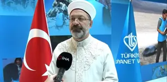 Diyanet İşleri Başkanı Erbaş: Türkiye, Gazze'nin Yeniden İnşasında Önderlik Yapacak