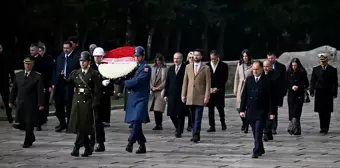 Karadağ Cumhurbaşkanı Milatovic, Anıtkabir'i Ziyaret Etti