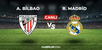 Athletic Bilbao Real Madrid CANLI izle! (ŞİFRESİZ) Athletic Bilbao Real Madrid maçı hangi kanalda, canlı yayın nerede ve nasıl izlenir?