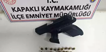 Kapaklı'da Ruhsatsız Silah Ele Geçirildi