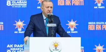 Cumhurbaşkanı ve AK Parti Genel Başkanı Erdoğan, partisinin Sakarya 8. Olağan İl Kongresi'nde konuştu: (1)