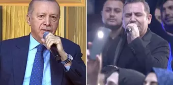 Erdoğan, Sarı Gelin türküsünü seslendirdi