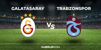 Galatasaray Trabzonspor 11'i! Galatasaray'ın Trabzonspor maçı 11'i belli oldu mu, ilk 11'de kimler var?