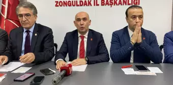 CHP Ekonomi Politikalarını Tanıtmak Üzere Zonguldak'ta Basın Toplantısı Düzenledi