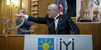 İYİ Parti, Bahçeli'nin istediği idam ipini parti poşetiyle gönderdi ancak bir şartları var