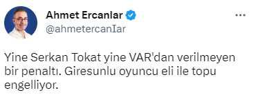 Ortalığı karıştıran pozisyon! Fenerbahçe'nin penaltı isyanını sosyal medyayı birbirine kattı
