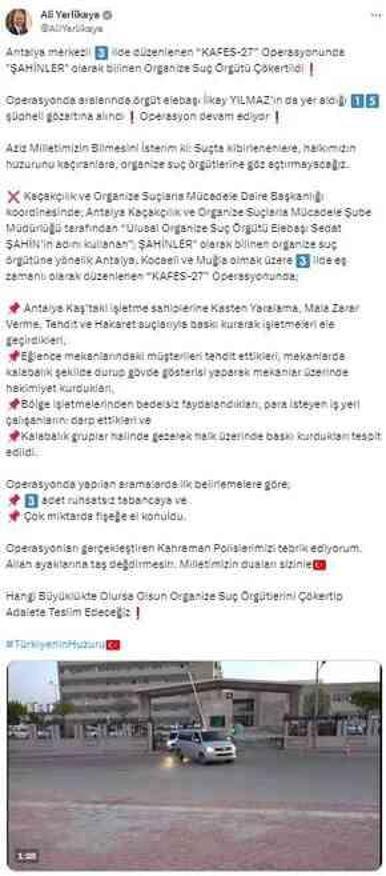 Dezenformasyonla Mücadele Merkezi: 'Aynı çete iki kere çökertildi' iddiaları asılsız