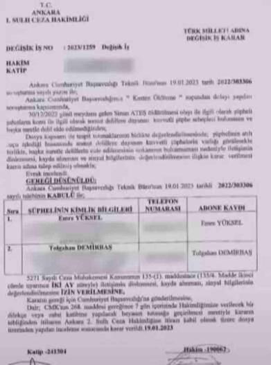 Sinan Ateş suikastıyla ilgili bomba iddia: Olcay Kılavuz hakkında şüpheli sıfatıyla işlem yapıldı