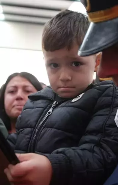 Cenaze töreninden bir kare