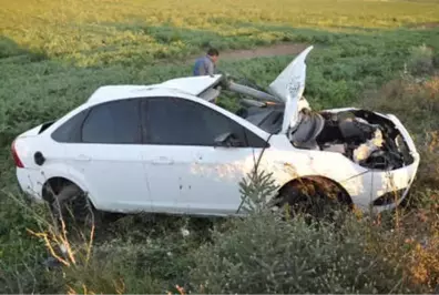 Yozgat'ta, Genç Kız Üniversite Sınavına Giderken Takla Atan Araçta Can Verdi