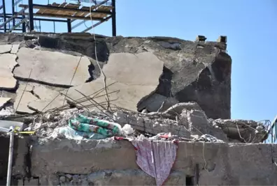 Cizre'de Patlamanın Şiddeti Gün Ağarınca Ortaya Çıktı