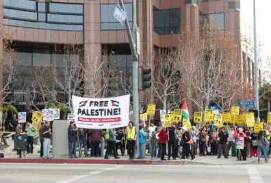 ABD'de Ahed Tamimi'ye Destek Gösterisi