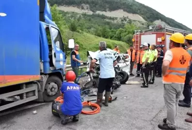 Sinop'ta kaza: 2 kişi öldü, 1 kişi yaralandı