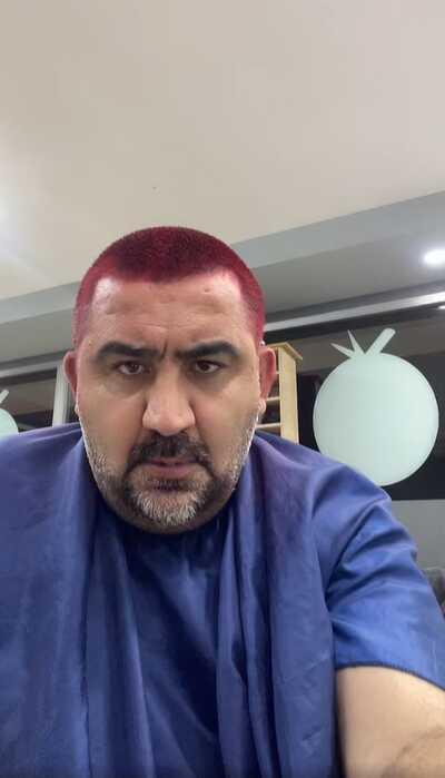 Ümit Özat, Icardi'ye verdiği sözü tuttu! Canlı yayında saçlarını boyattı, izleyenler krize girdi