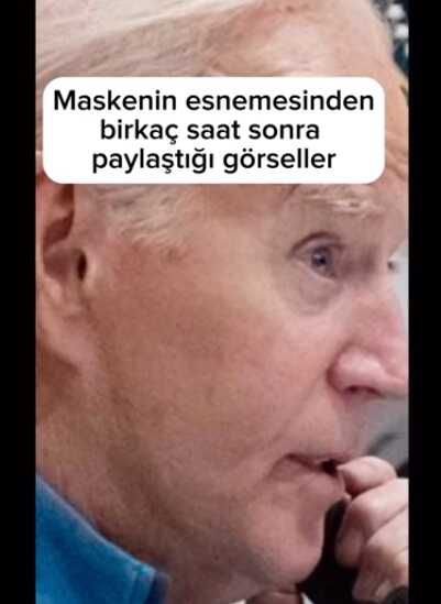 Joe Biden klon mu? Joe Biden maske mi takıyor?