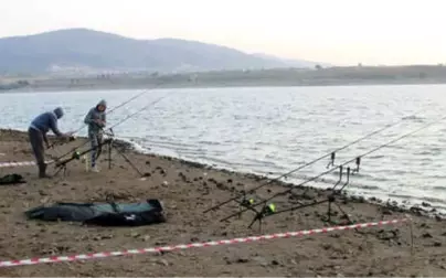 Sandıklı'da Sazan Balığı Yakalama Yarışması