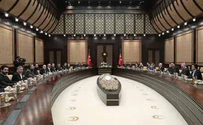 Cumhurbaşkanı Erdoğan, Sinema Sektörü Temsilcilerini Kabul Etti