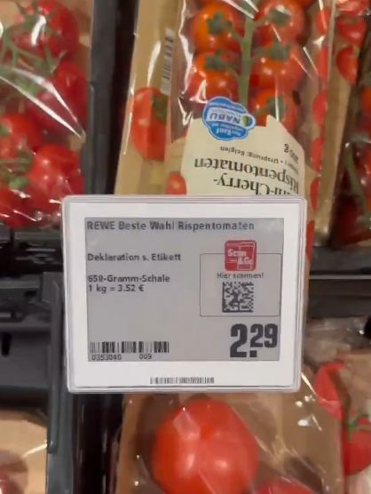 Almanya'da domates 20 euro mu, kaç euro?