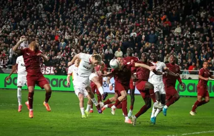 Trendyol Süper Lig'de Hatayspor ve Galatasaray'ın Maçı 1-1 Beraberlik ile Sonuçlandı