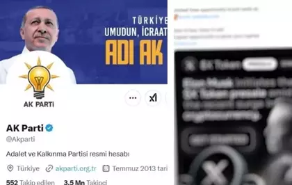 AK Parti'nin resmi hesabından dikkat çeken paylaşım! Kısa sürede silindi