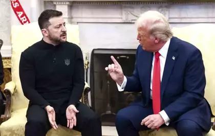 Trump ve Zelenskiy Beyaz Saray'da Kriz Yarattı