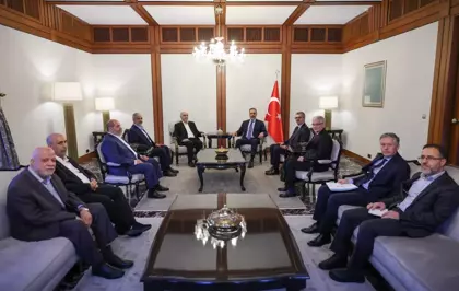 Hakan Fidan, Hamas Yetkilileri ile Görüştü: Gazze'de Ateşkes Çabaları Ele Alındı