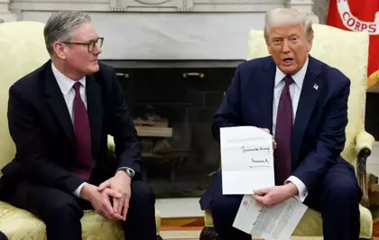 ABD Başkanı Donald Trump: İngiltere ile çığır açan bir gümrük anlaşmasına imza attık