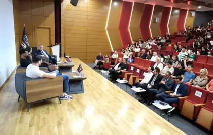 Bursaspor Basketbol Takımı Başkan ve Oyuncularından Üniversite Öğrencilerine Söyleşi