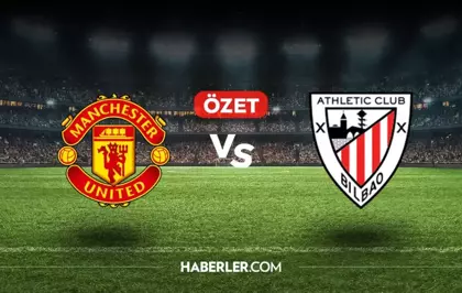 Manchester United Athletic Bilbao maç özeti ve golleri! (VİDEO) Manchester United Athletic Bilbao geniş özeti! Golleri kim attı, maç kaç kaç bitti?