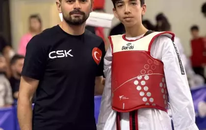 Niğde'li Ömer Kaan Ulusoy Taekwondo'da Türkiye Birincisi Oldu