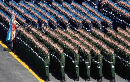 Rusya'da 9 Mayıs Zafer Günü'nde görkemli tören